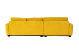 Ecksofa Left River Yellow