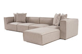 Ecksofa Sora Sandbeige