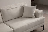 3-Sitzer-Sofa Astana Ecru