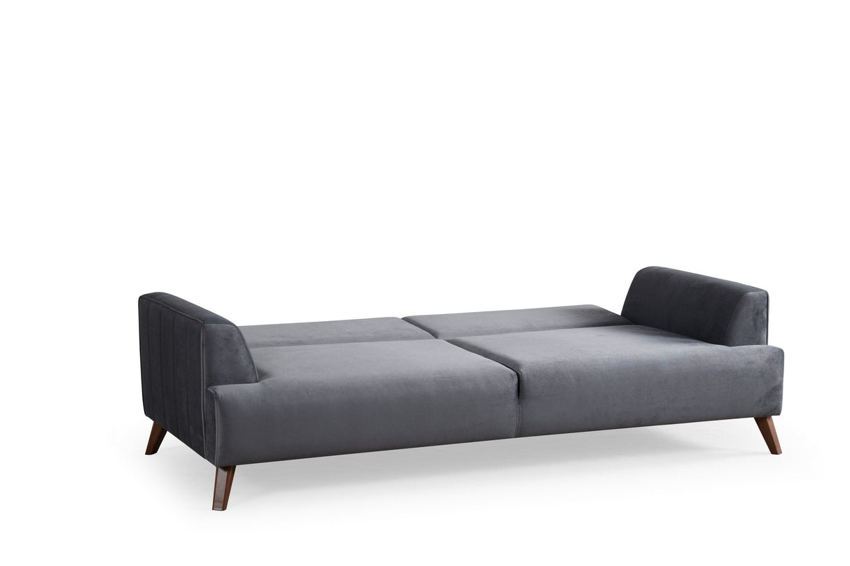 3-Sitzer-Sofa Buhara Dunkelgrau