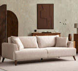 3-Sitzer-Sofa Buhara Ecru