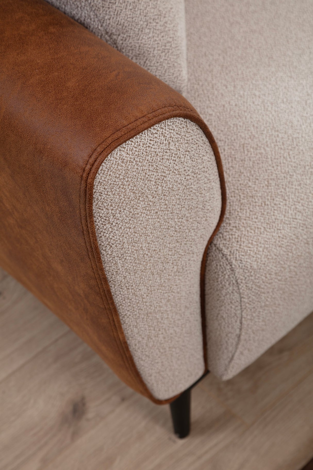 3-Sitzer-Schlafsofa Aren Beige Zimt