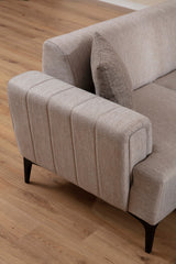 3-Sitzer-Schlafsofa Hamlet Beige