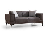 2-Sitzer-Sofa Horizon Dunkelgrau