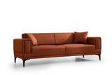 3-Sitzer-Schlafsofa Horizon Tile Red