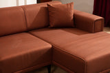 Ecksofa mit Schlaffunktion Right Horizon Tile Red