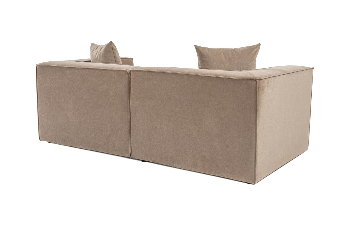 2-Sitzer-Sofa Sora Cappucino