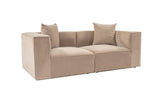 2-Sitzer-Sofa Sora Cappucino