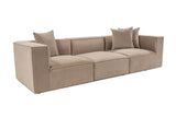 3-Sitzer-Sofa Sora Cappucino