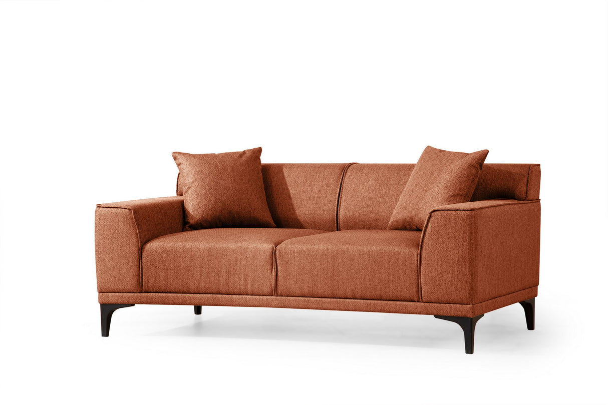 2-Sitzer-Sofa Petra Orange