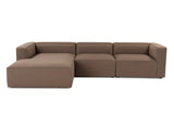 Ecksofa Mora Brown