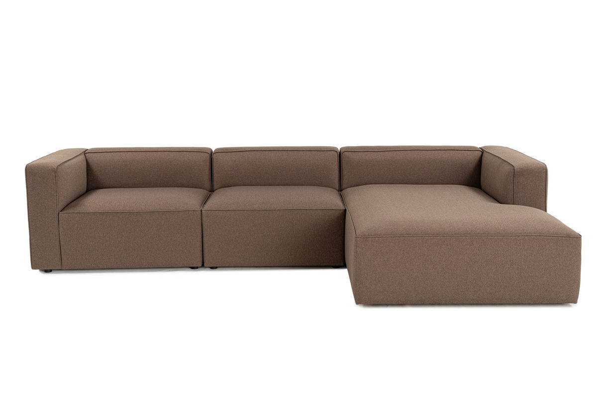 Ecksofa Mora Brown