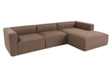 Ecksofa Mora Brown