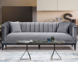 3-Sitzer-Sofa Trendy Dunkelgrau