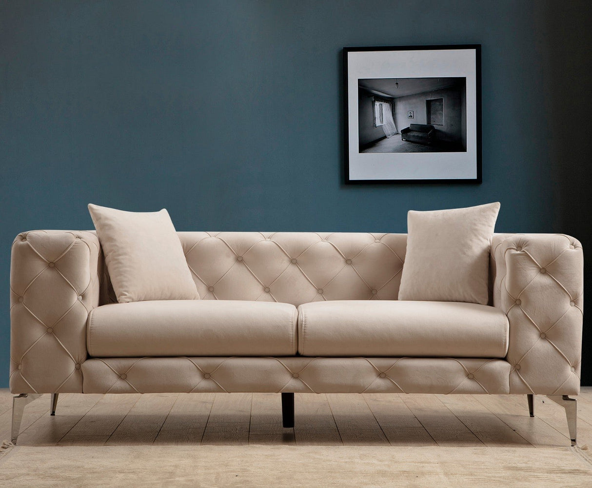 2-Sitzer-Sofa Como Ecru