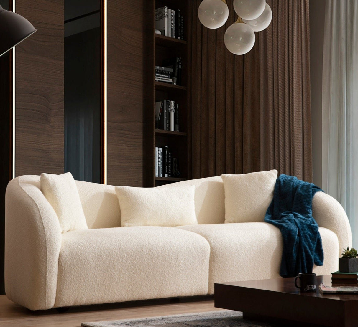 3-Sitzer-Sofa Venedik Creme