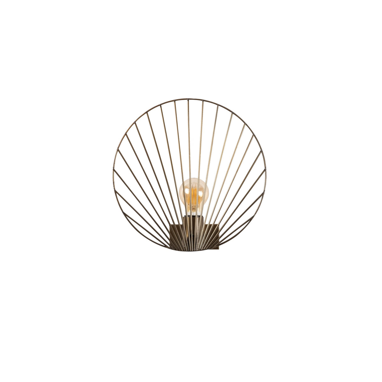 Wandlamp Bronskleurig Metaal Arbor