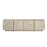 Lowen TV-Schrank Travertin 180 cm Melaminbeschichtetes Holz