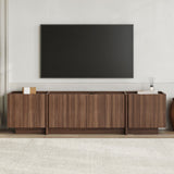 Lowen TV-Schrank aus Milano-Walnuss, 180 cm, melaminbeschichteter Holzverbundstoff