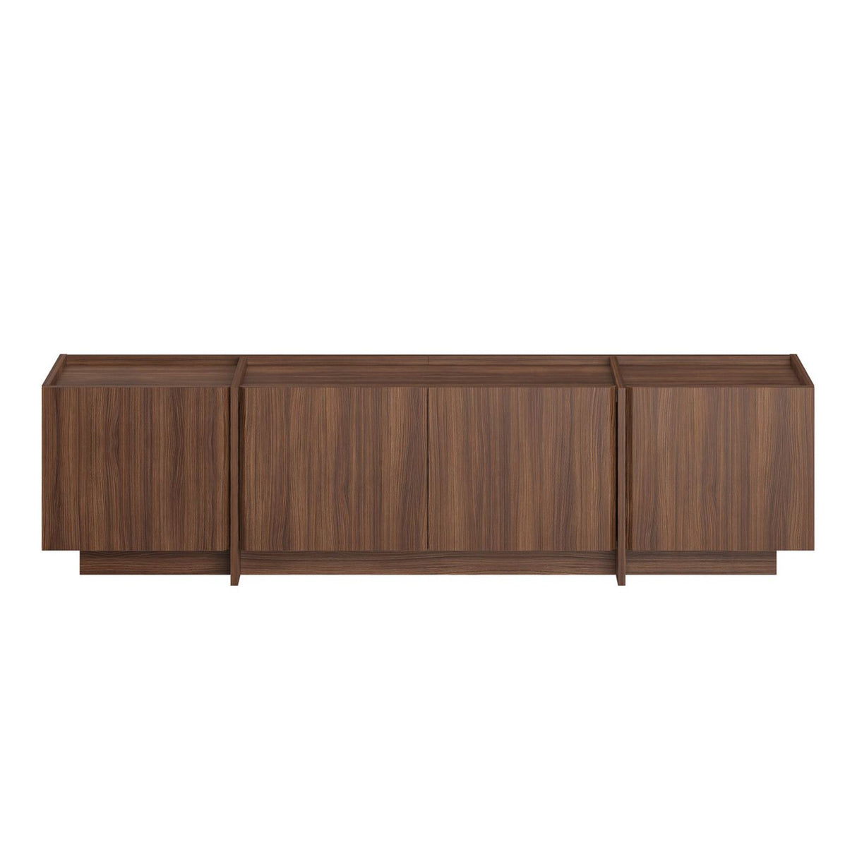 Lowen TV-Schrank aus Milano-Walnuss, 180 cm, melaminbeschichteter Holzverbundstoff