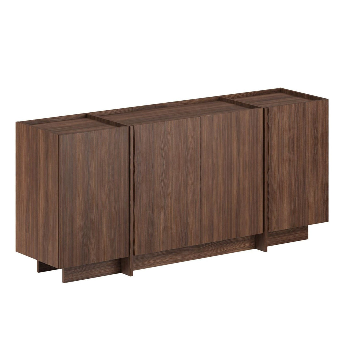 Dorma Konsolentisch in Milano-Walnuss 180 cm Melaminbeschichteter Holzverbundstoff