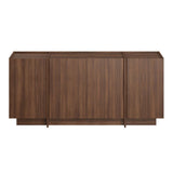Dorma Konsolentisch in Milano-Walnuss 180 cm Melaminbeschichteter Holzverbundstoff
