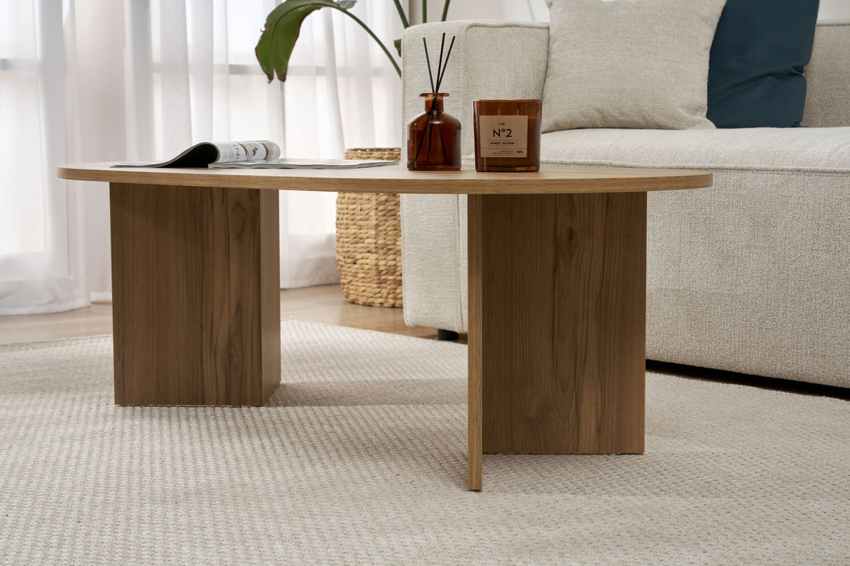 Salontafel Sable Oak Melamine 119x60x40 cm