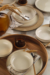 MOD12Y1730P02 Creme 100 % PORZELLAN 24 cm breit