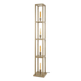 Design Stehlampe Nova 4-flammig - Beige - 160 cm 