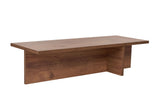 Rechteckiger Couchtisch Portland Kiefernholz Melamin 120x45x30 cm 