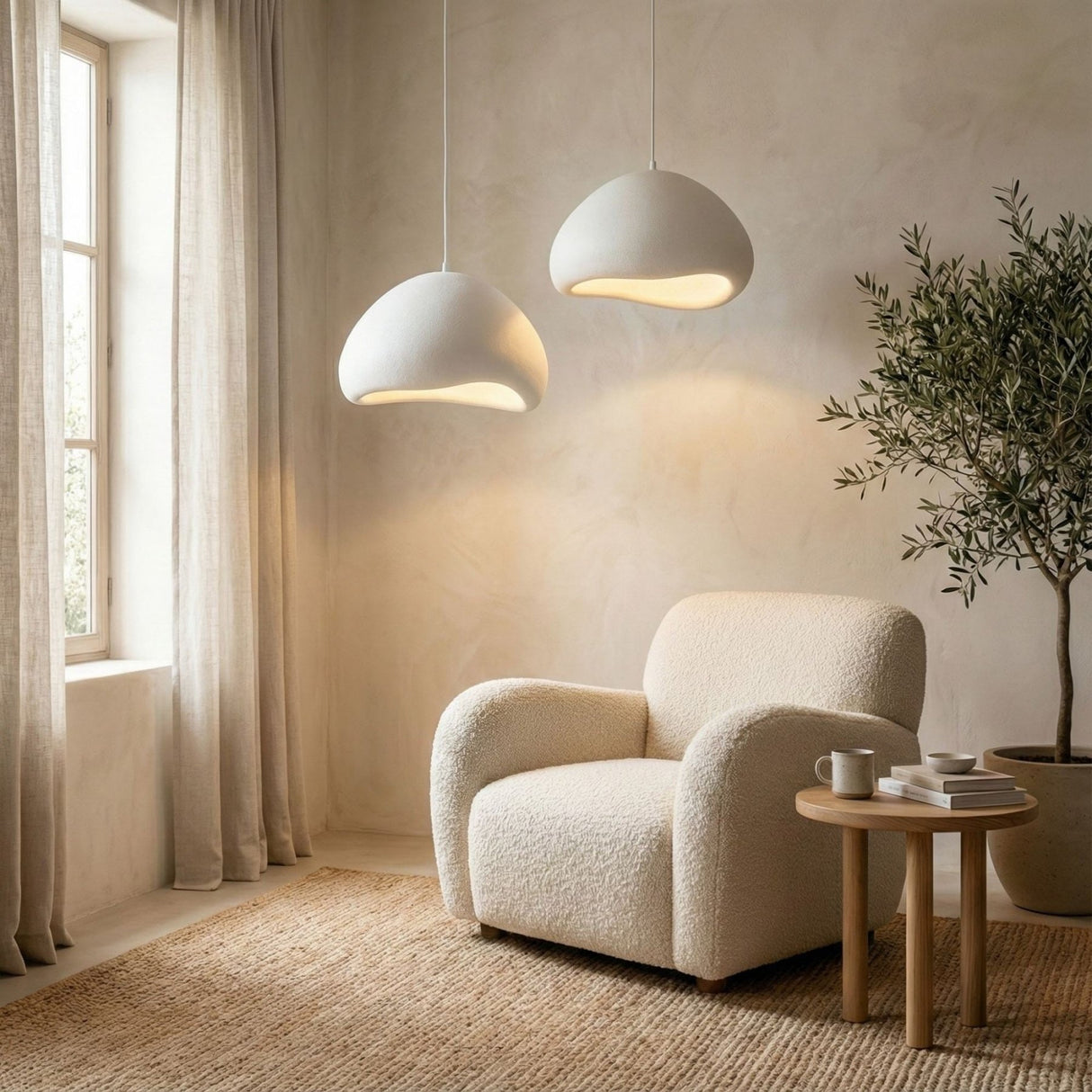 LORA-50-50-T-LUNA Weiße Glasfaserkappe