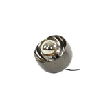 Oria Tischlampe Ø28 Spiegel Schwarz Nickel 
