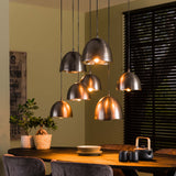 Industrielle Hanglampe Jame 7 Lights getreten