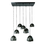 Industrielle Hanglampe Jame 7 Lights getreten