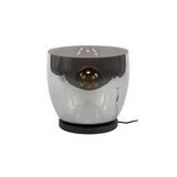 Stehlampe Dain UP XL Chromfarbiges Glas 