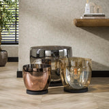Vloerlamp Dain UP XL Chroomkleurig glas