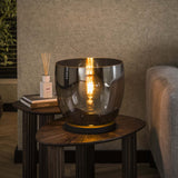 Vloerlamp Dain UP XL Chroomkleurig glas