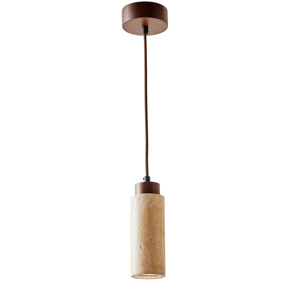 Babıl - Walnuss-Beige-Walnuss-Travertin-Kappe