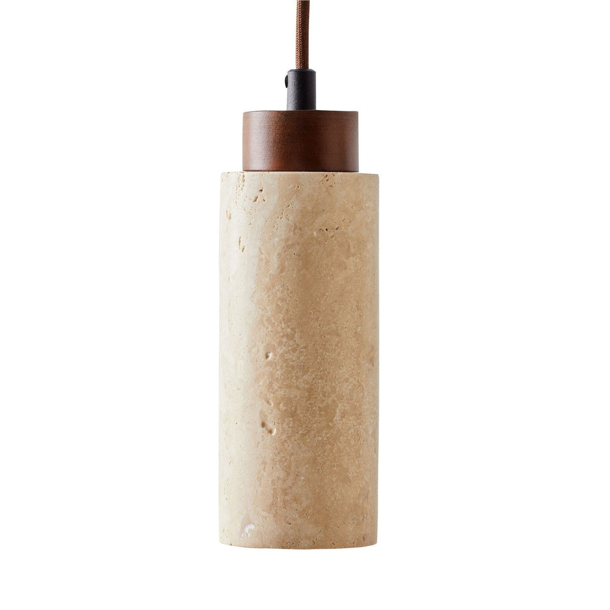 Babıl - Walnuss-Beige-Walnuss-Travertin-Kappe