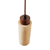 Babıl - Walnuss-Beige-Walnuss-Travertin-Kappe