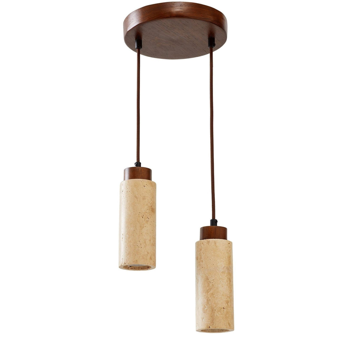 Babıl-B - Walnussbeige Walnuss-Travertin-Kappe