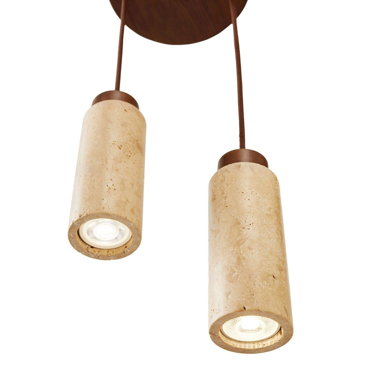Babıl-B - Walnussbeige Walnuss-Travertin-Kappe