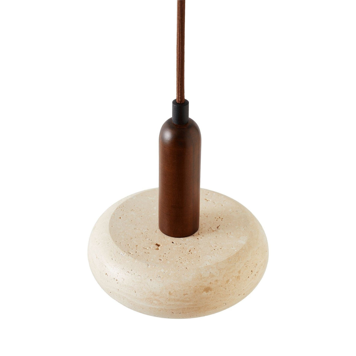 Wurm - Walnuss Beige Walnuss Travertin Kappe 24 cm breit