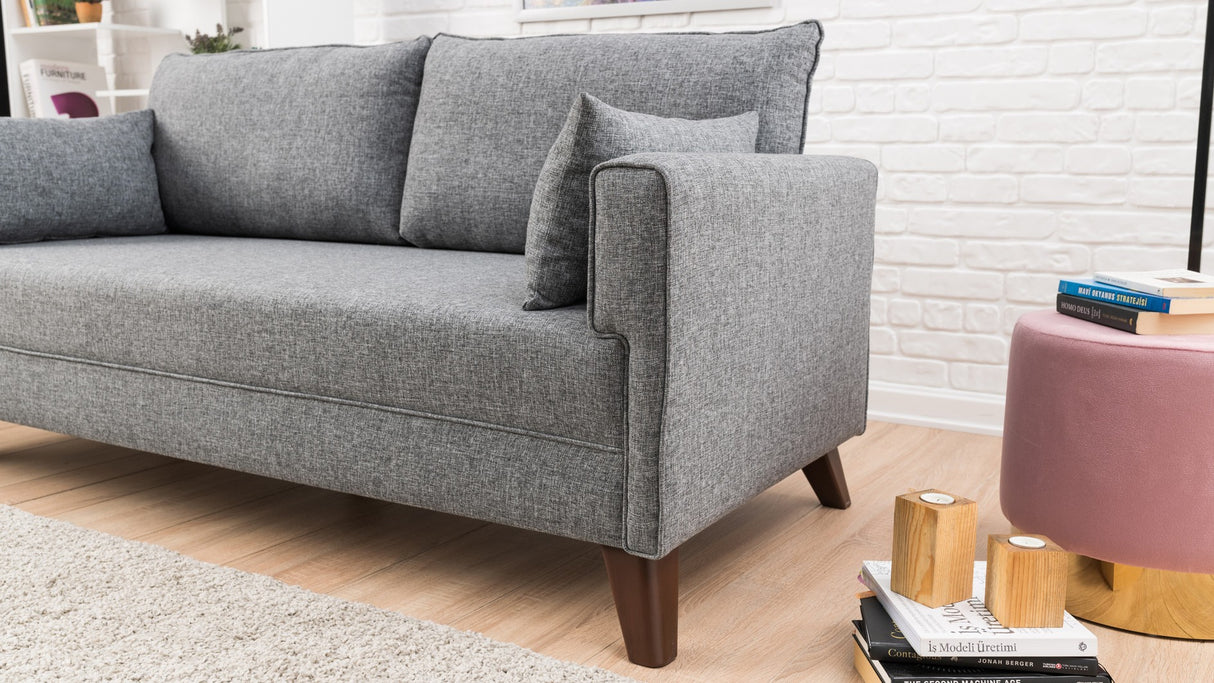 2-Sitzer-Sofa Bella Grey