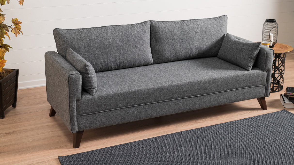 3-Sitzer-Sofa Bella Grey