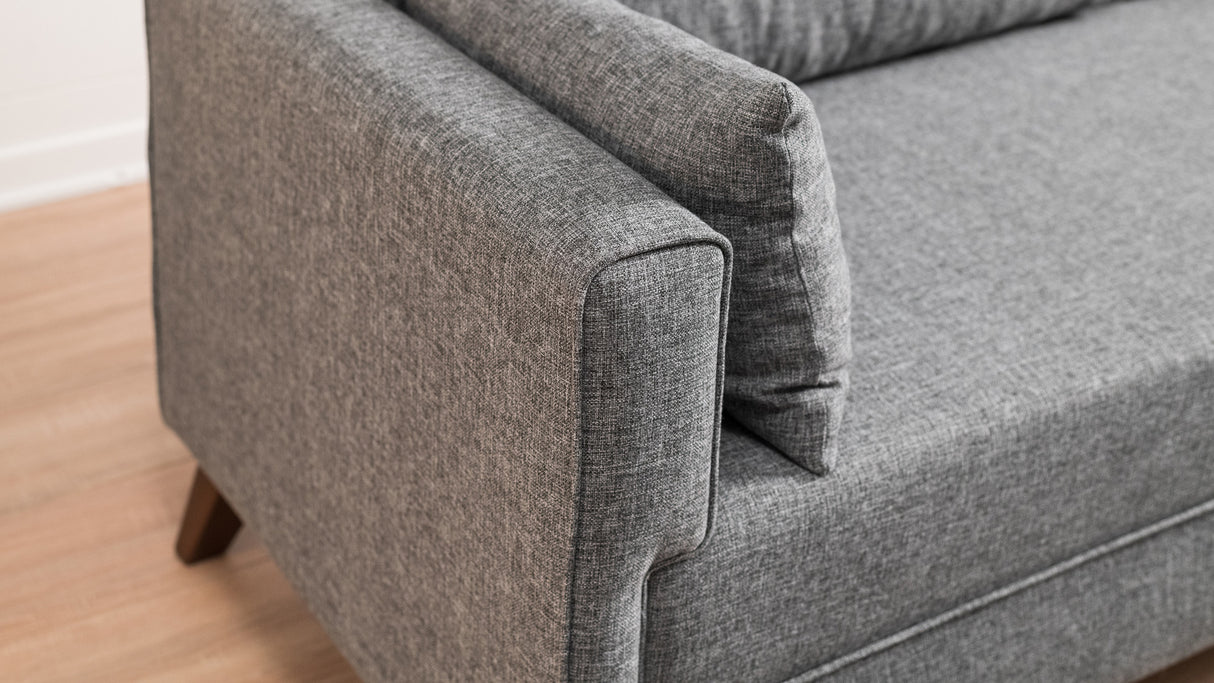 3-Sitzer-Sofa Bella Grey