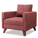 Sessel Bella Claret Red