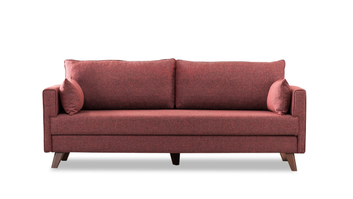 3-Sitzer-Sofa Bella Claret Red