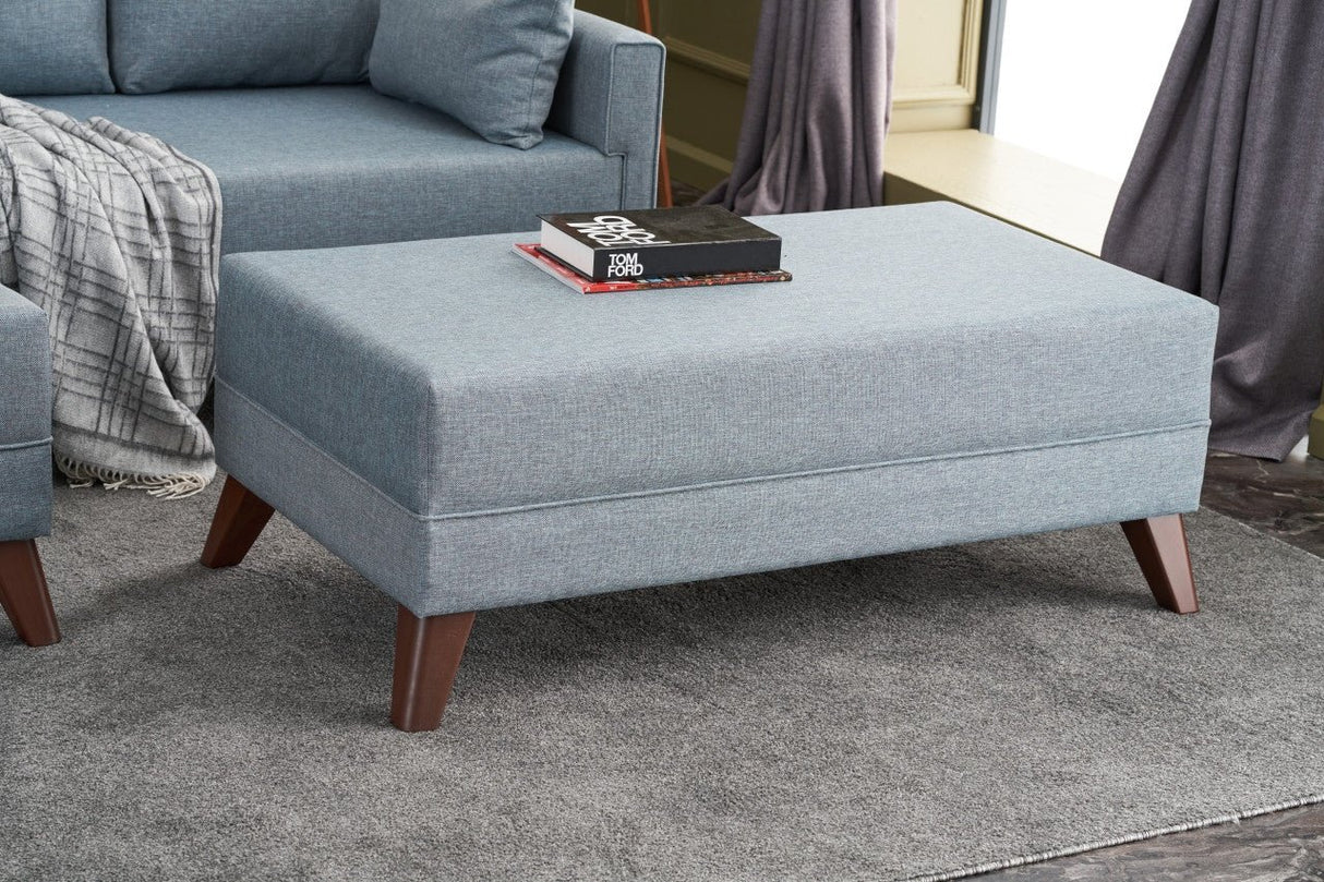 Ecksofa mit Schlaffunktion Links Bella Blue