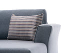 Ecksofa mit Schlaffunktion Eris Blue